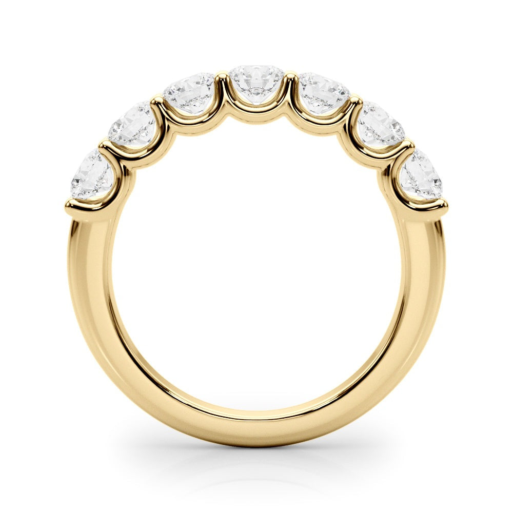Albane Seven-stone Prong Diamond Band
