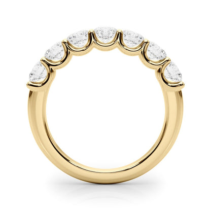 Albane Seven-stone Prong Diamond Band