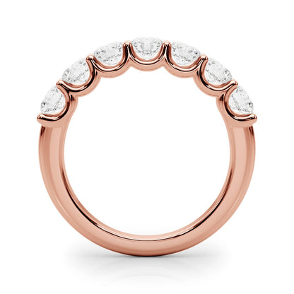 Albane Seven-stone Prong Diamond Band