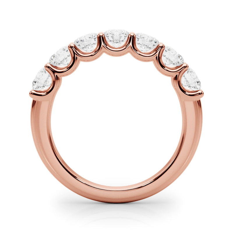 Albane Seven Stone Prong Diamond Band