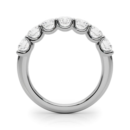 Albane Seven-stone Prong Diamond Band