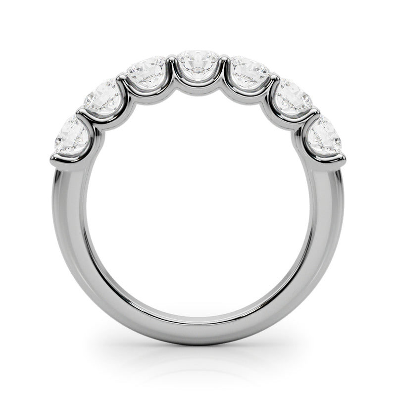 Albane Seven Stone Prong Diamond Band