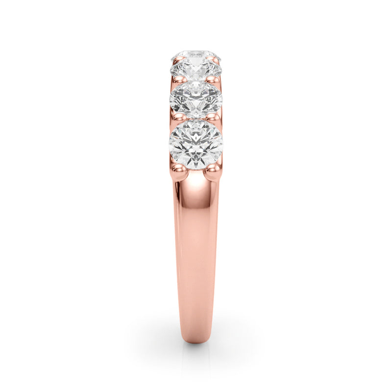 Albane Seven Stone Prong Diamond Band