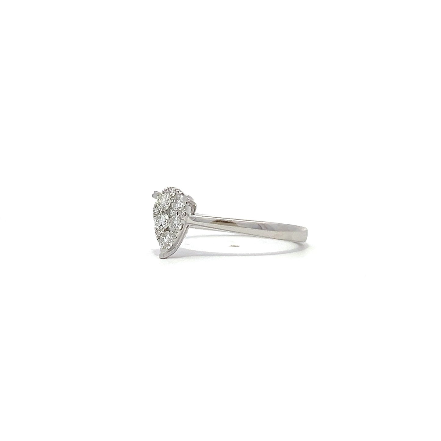 0.35ctw Invisible set diamond ring