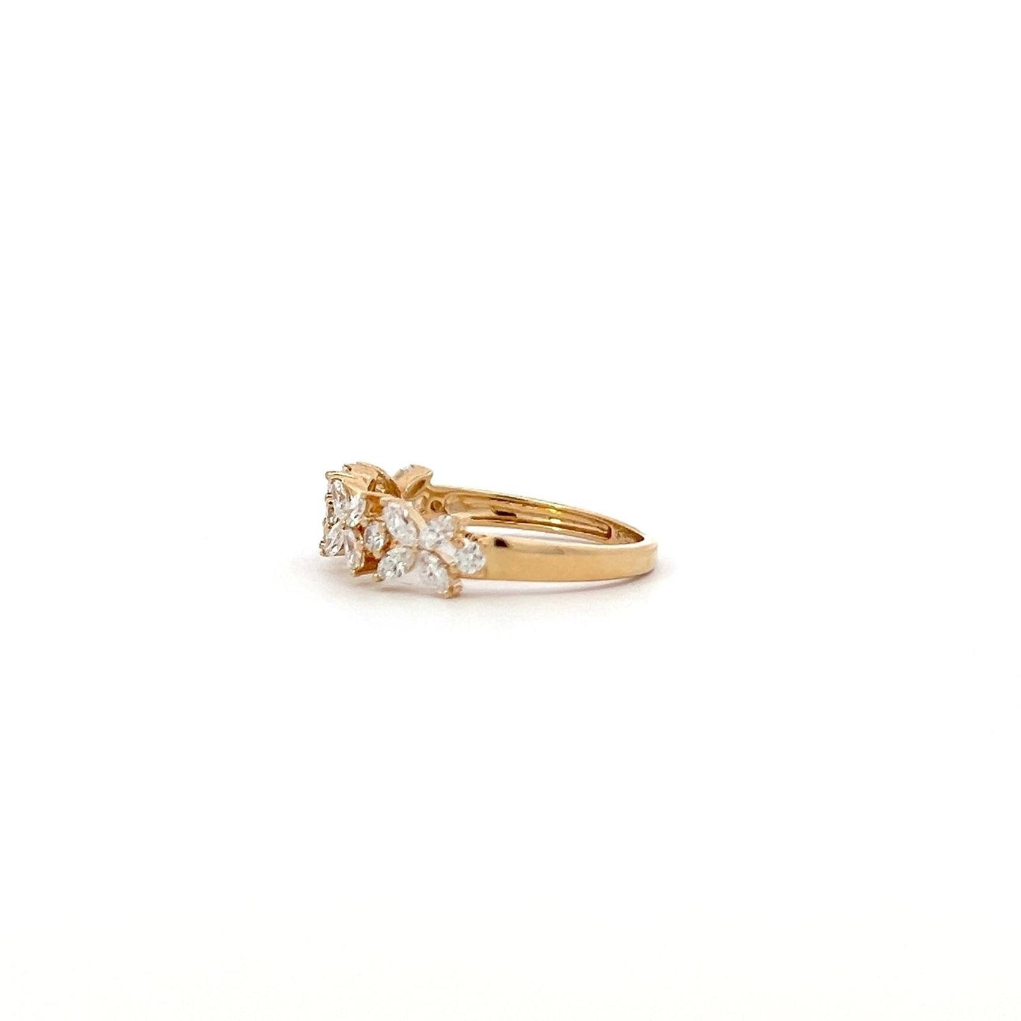 0.72ctw Butterly designed diamond ring