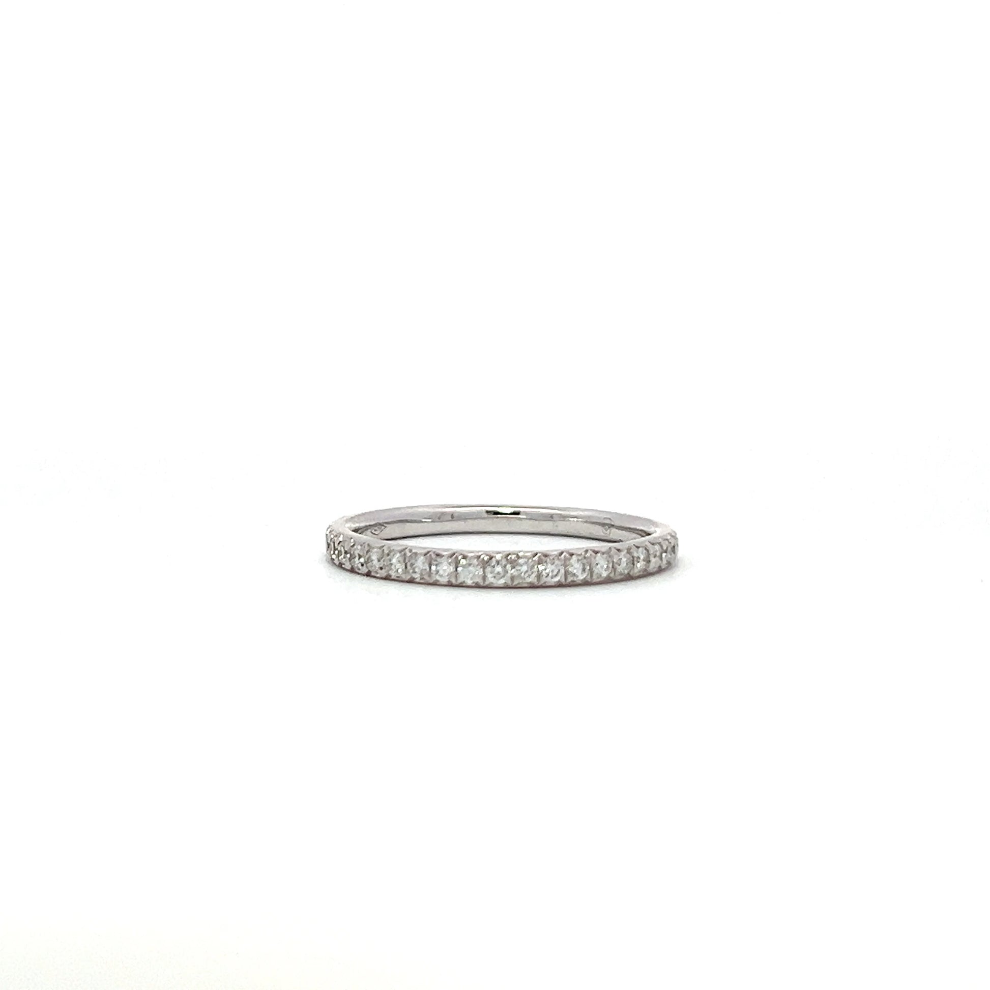 0.28ctw White gold 18K diamond eternity ring