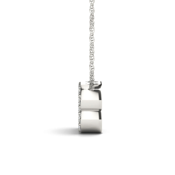 Cressida Letter B Diamond Pendant