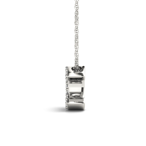 Jacqueline Letter C Diamond Pendant