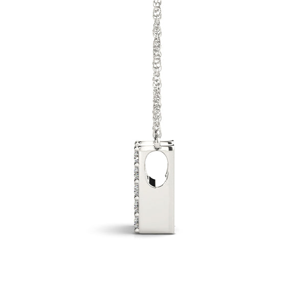 Enora Letter H Diamond Pendant