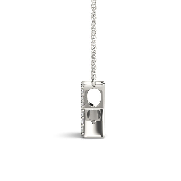 Evanthe Letter K Diamond Pendant