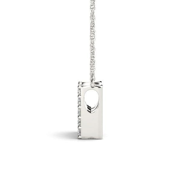 Mireille Letter N Diamond Pendant