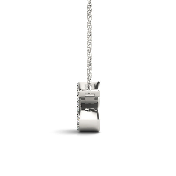 Ophelie Letter S Diamond Pendant