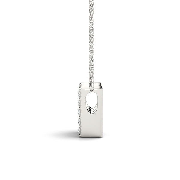 Priscille Letter W Diamond Pendant