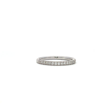 0.28ctw White gold 18K diamond eternity ring