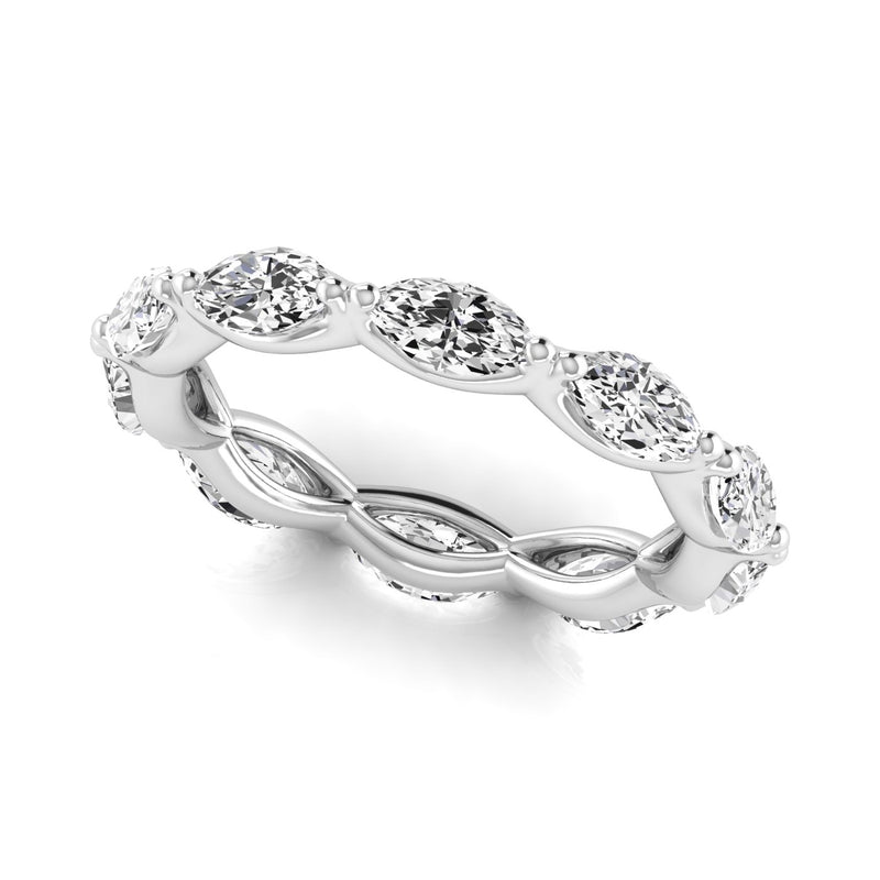Emmanuelle Full Eternity Marquise Diamond Band