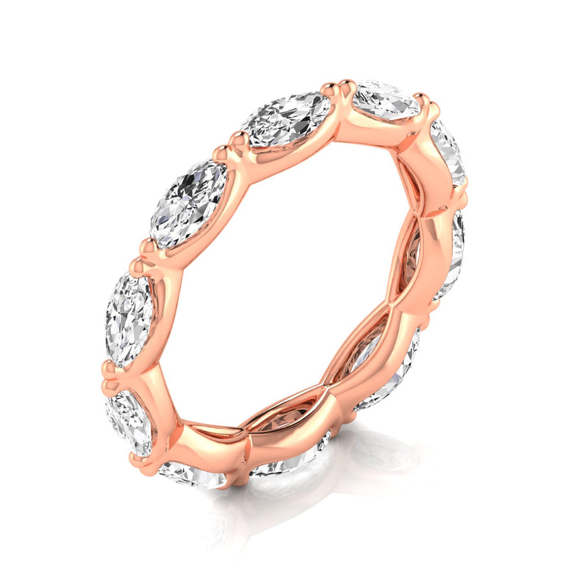 Emmanuelle Full Eternity Marquise Diamond Band