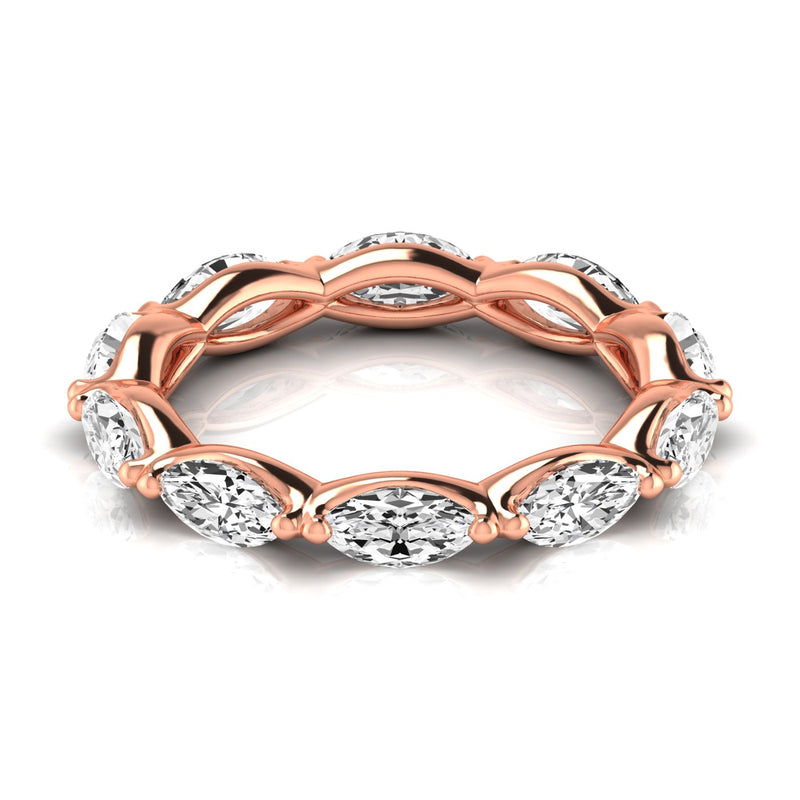 Emmanuelle Full Eternity Marquise Diamond Band