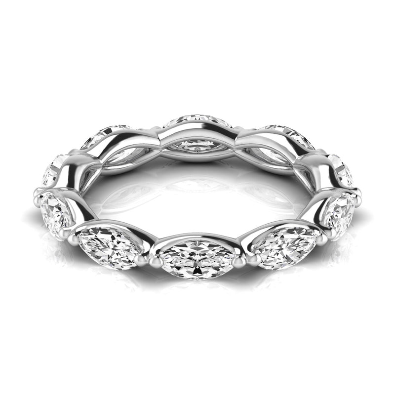Emmanuelle Full Eternity Marquise Diamond Band