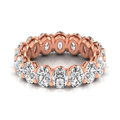 Oval Diamond Eternity Wedding Band – 4.80 ct