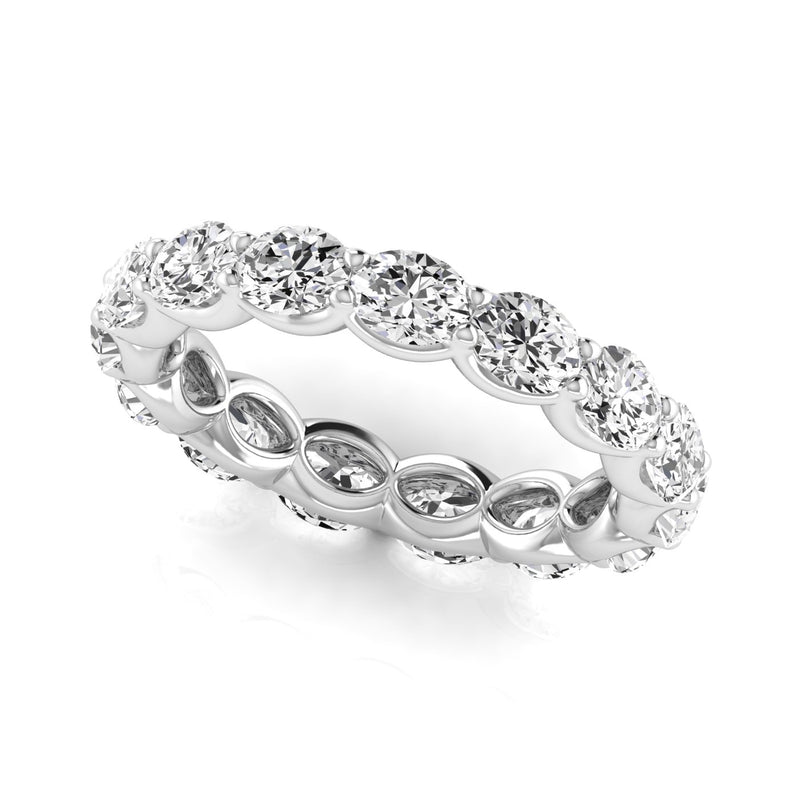Estelle Full Eternity Oval Diamond Band
