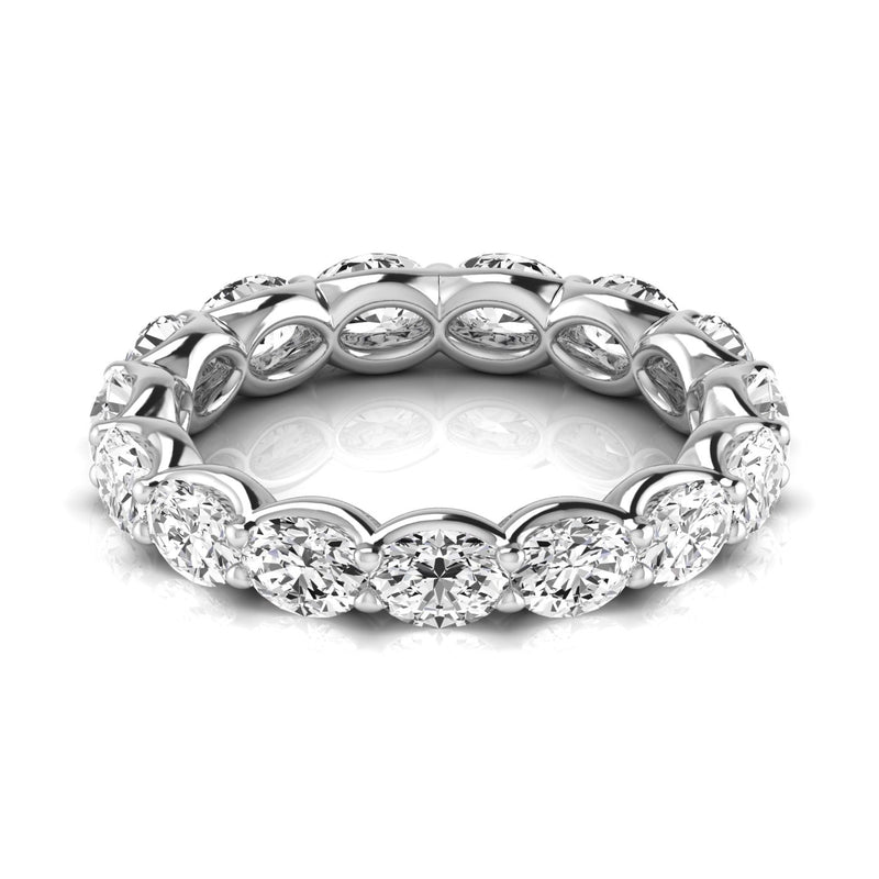 Estelle Full Eternity Oval Diamond Band
