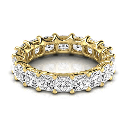 Princess-Cut Diamond Eternity Wedding Band – 5.12 ct