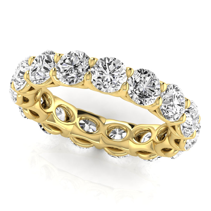 Celine Full Eternity Round Diamond Band