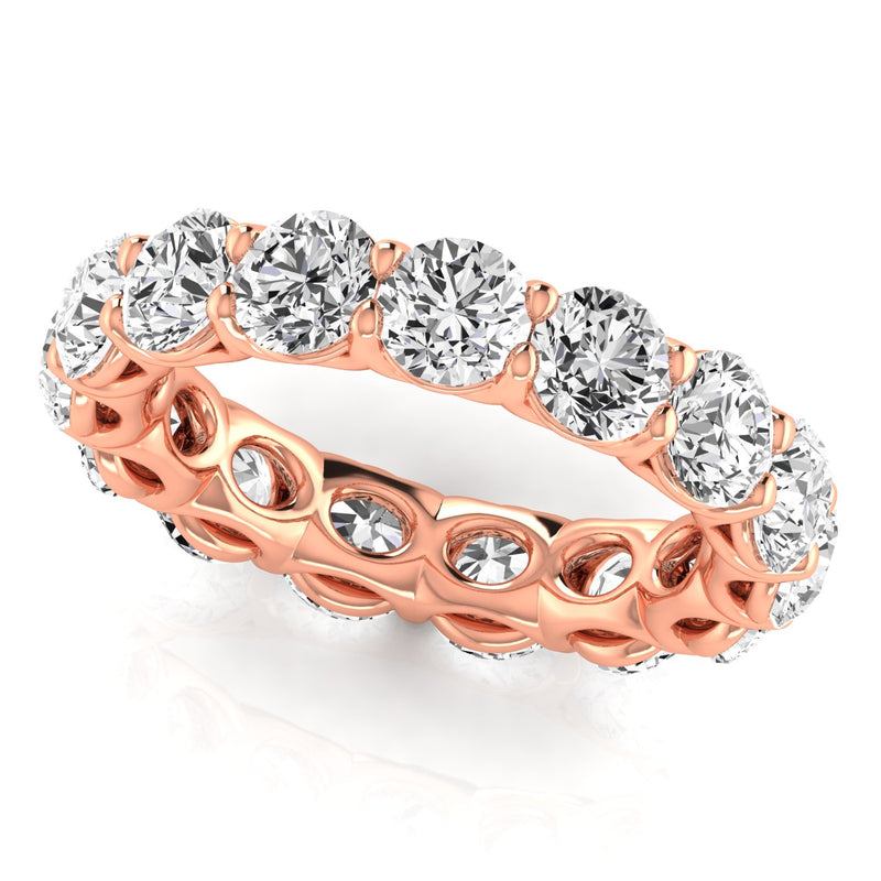 Celine Full Eternity Round Diamond Band