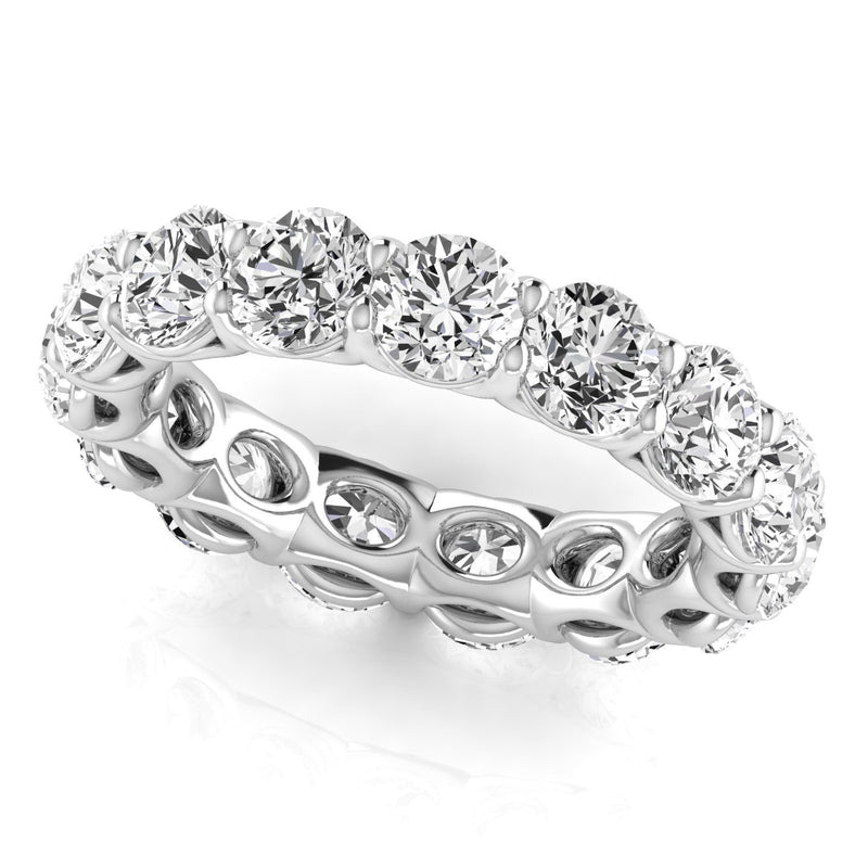 Celine Full Eternity Round Diamond Band