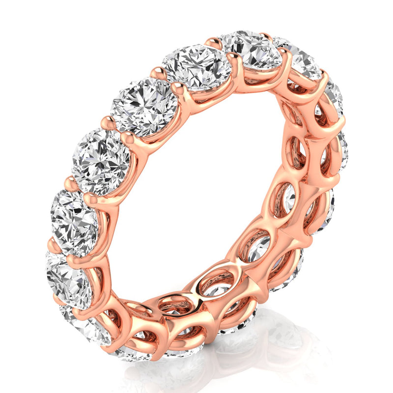 Celine Full Eternity Round Diamond Band