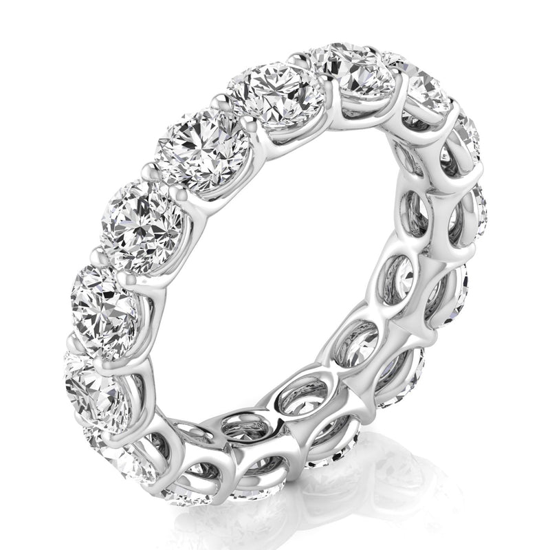 Celine Full Eternity Round Diamond Band