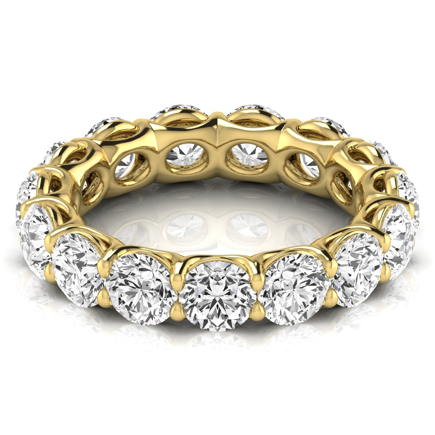 Celine Full Eternity Round Diamond Band
