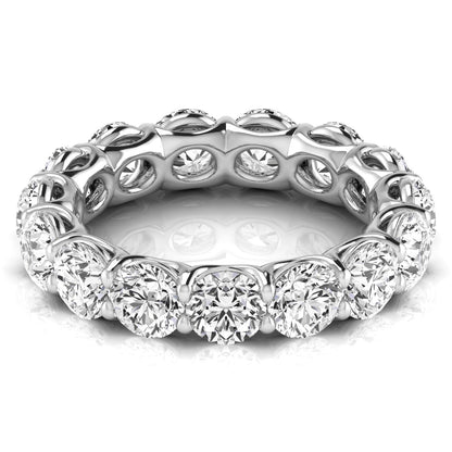 Celine Full Eternity Round Diamond Band