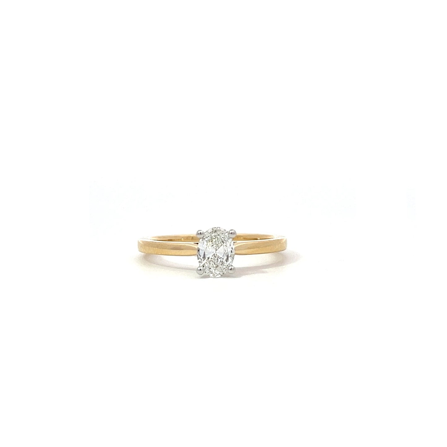 0.50ct Oval Engagement Ring