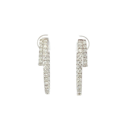 2.42ct Diamond earrings