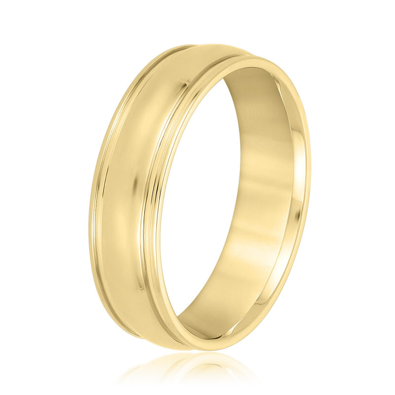 Bertrand Satin Men's Wedding Band