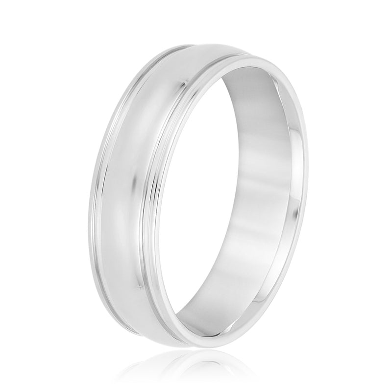 Bertrand Satin Men's Wedding Band