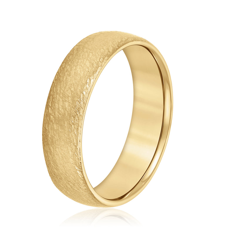 Emile Beveled-edge Men's Wedding Band
