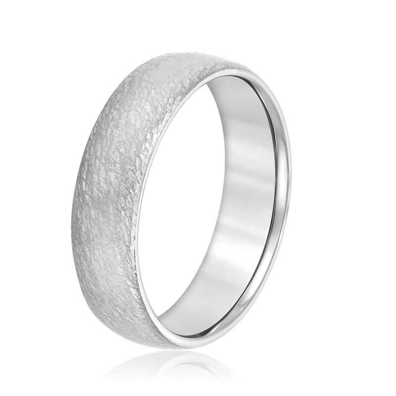 Emile Beveled-edge Men's Wedding Band