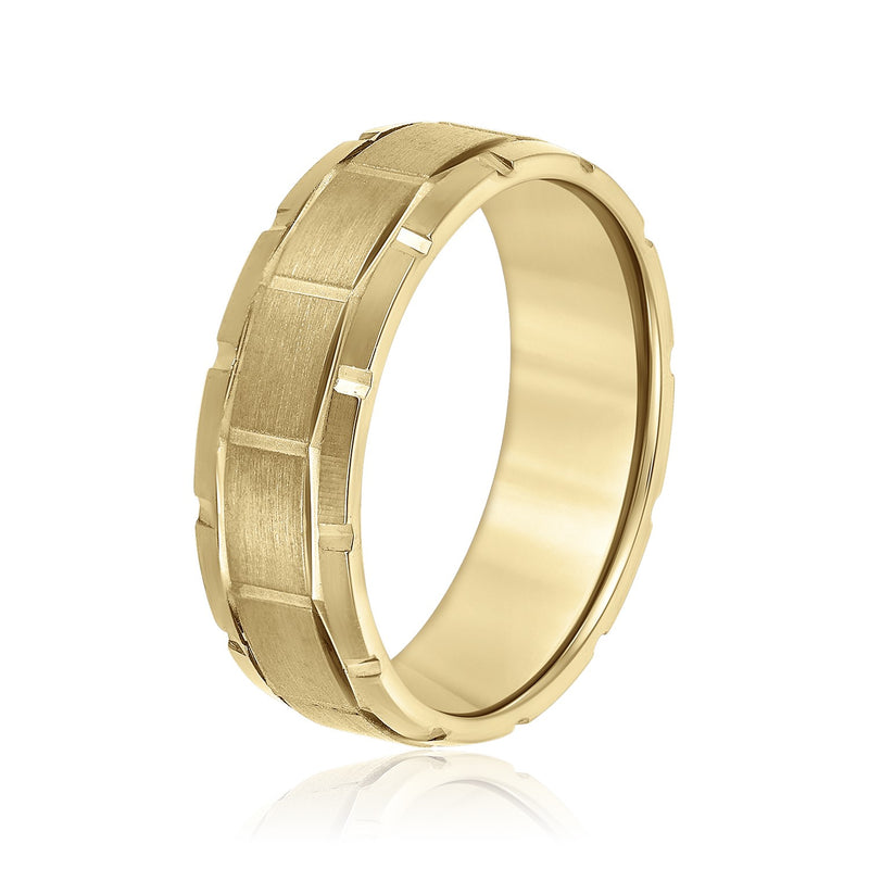 Gregoire Polished Comfort-fit Band