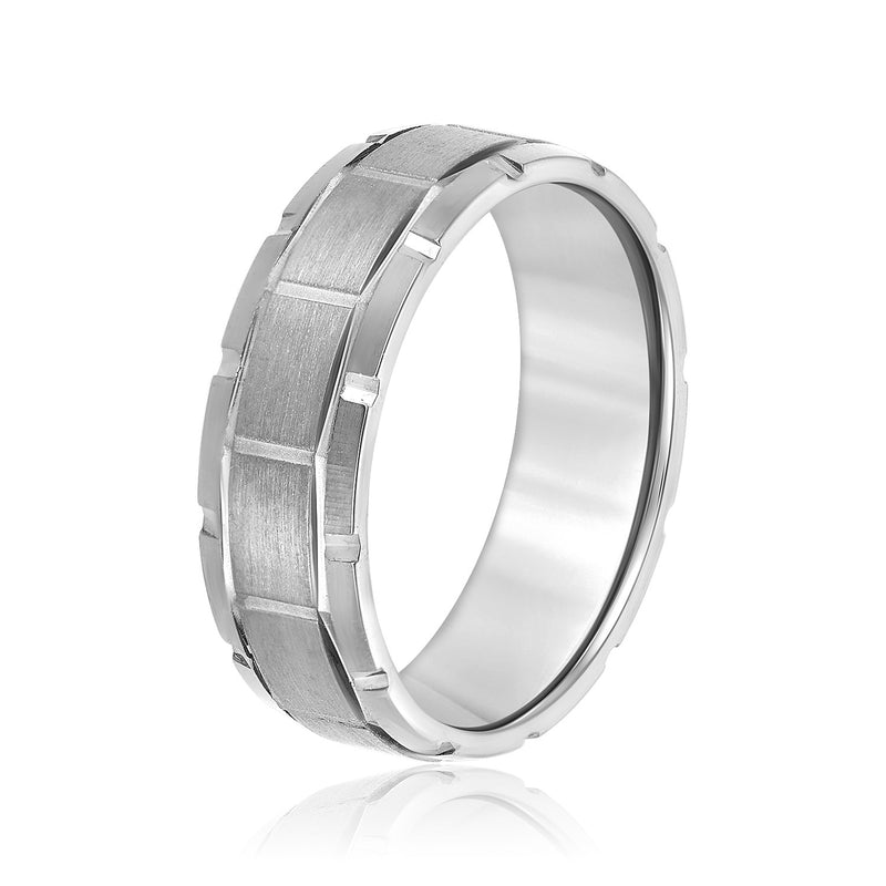 Gregoire Polished Comfort-fit Band