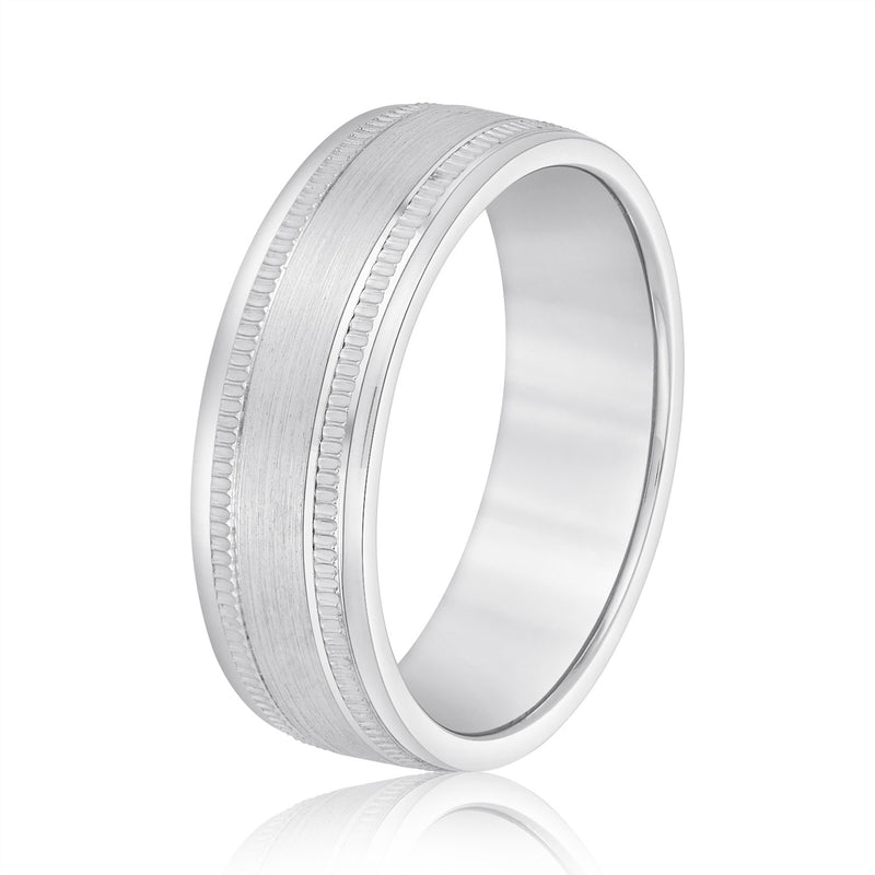 David Rope-twist Men's Wedding Band