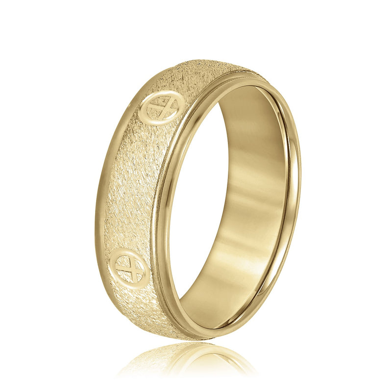 Julien Micro-texture Men's Wedding Band