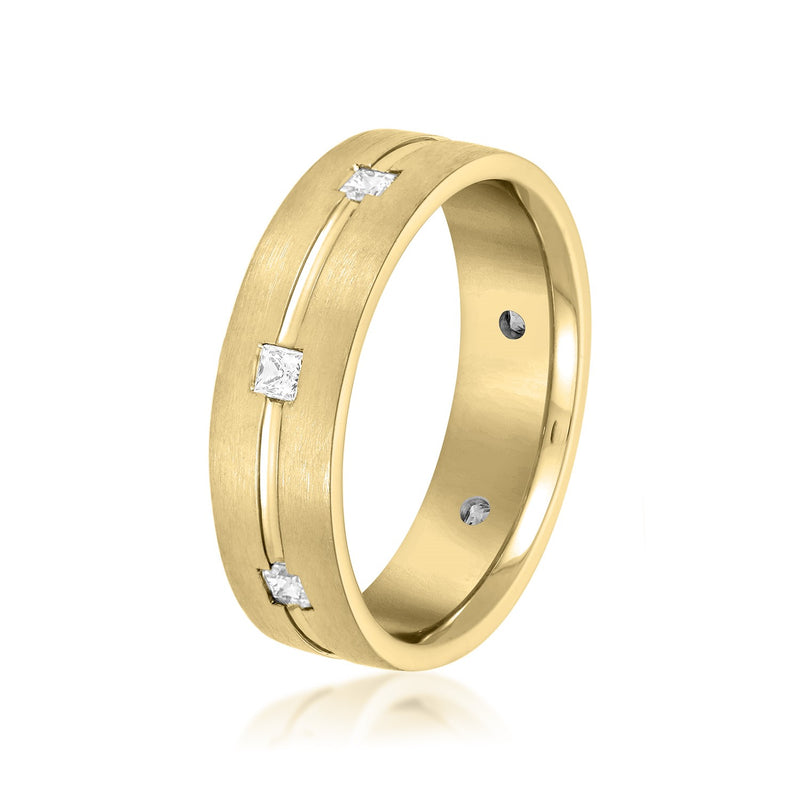 Jean-francois Diamond-accent Heavy Men's Band