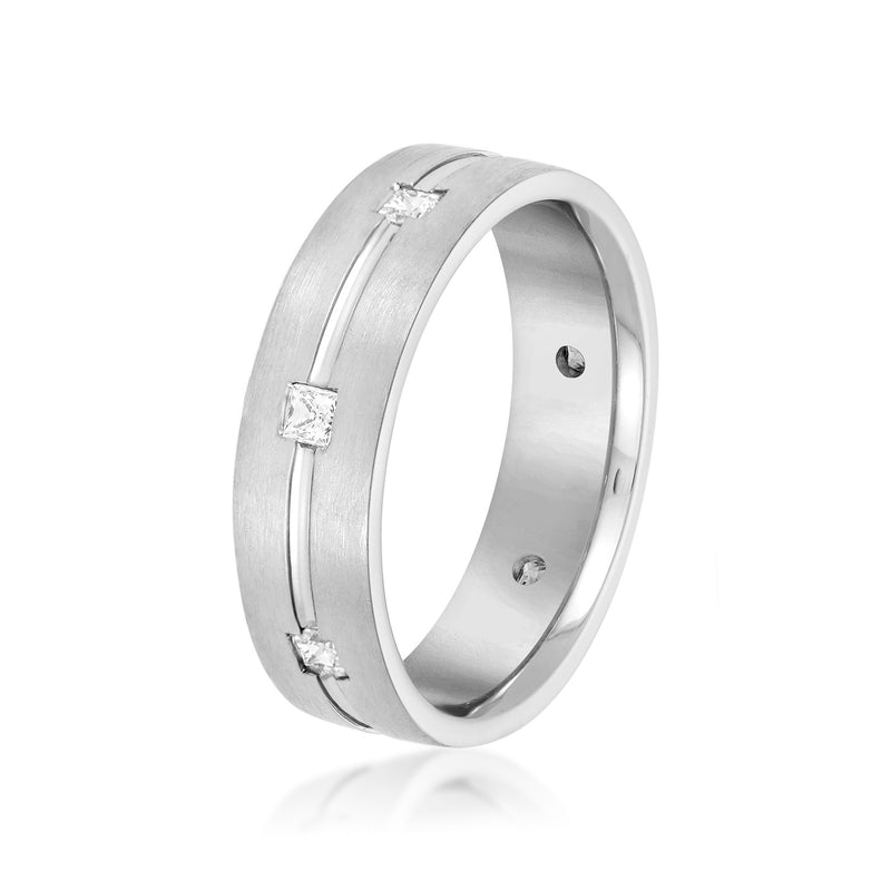Jean-francois Diamond-accent Heavy Men's Band