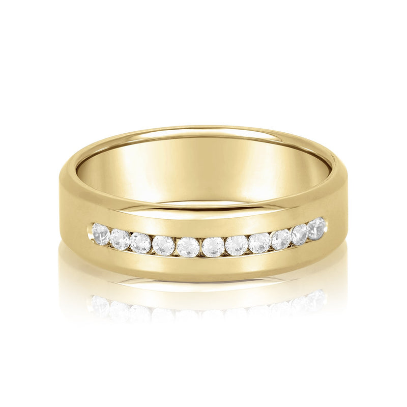 Jean-pierre Full-surface Diamond Heavy Band