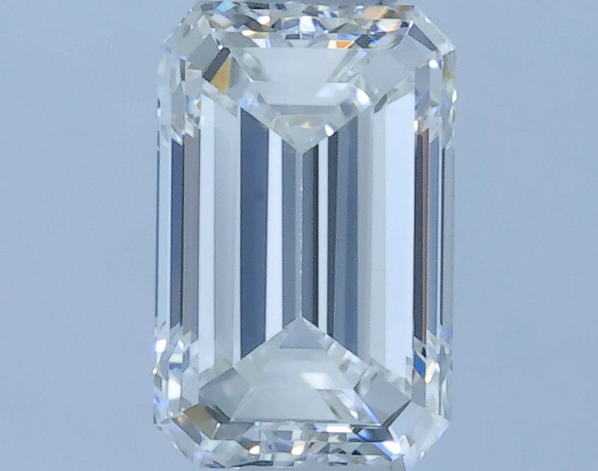 0.50 Carat F VVS2 Emerald Natural Diamond
