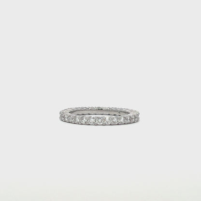 White gold eternity ring