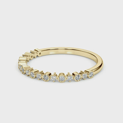 Diamond Stackable Wedding Band – 0.24 ct