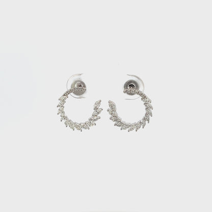 0.94ctw Diamond earrings